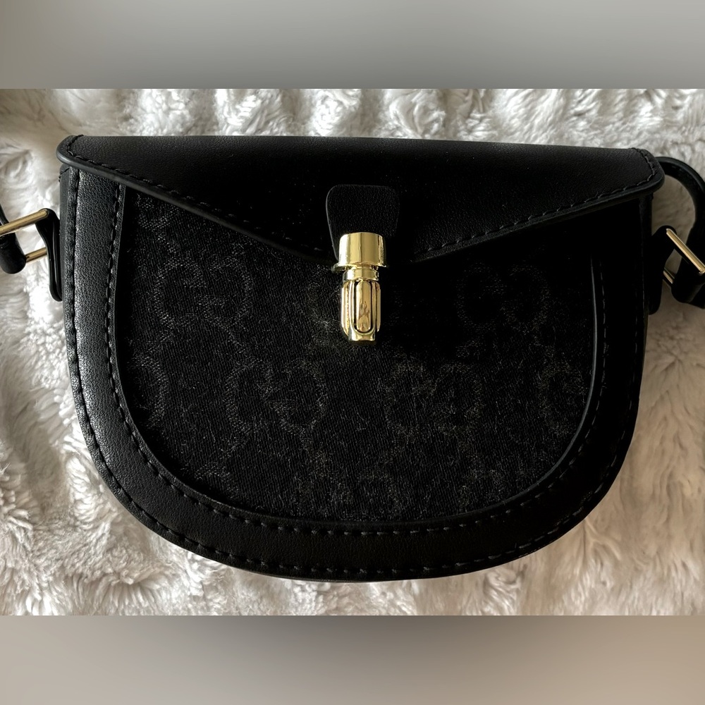 GG Hand Stitched Crossbody Bag Purse - Picture 3 of 11